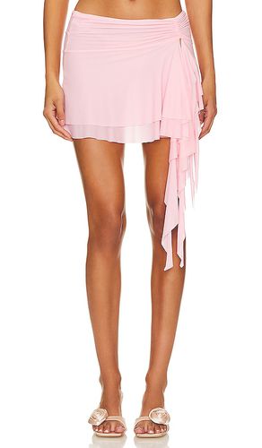 Minifalda edie en color rose talla M en - Rose. Talla M (también en S, XS) - Indah - Modalova