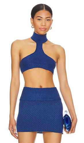 Demi Halter Top in Navy. - size L (also in M) - Indah - Modalova