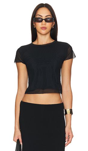 Camiseta tirantes baby titi solid lined mesh en color talla M en - Black. Talla M (también en L, S, XS) - Indah - Modalova