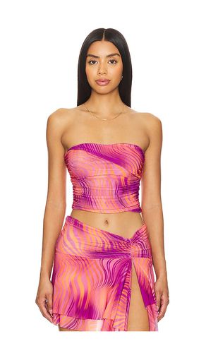 Niko Ruched Tube Top in . Taglia M, S - Indah - Modalova