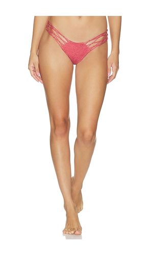Santos Skimpy Bikini Bottom in Coral. - size L (also in M, S) - Indah - Modalova