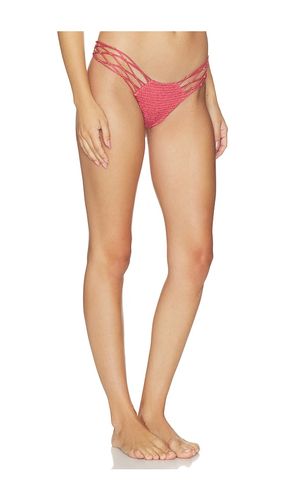 Santos Skimpy Bikini Bottom in Coral. - size L (also in M, S) - Indah - Modalova