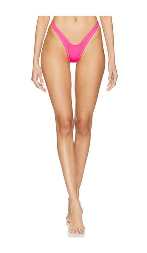 Ocean High Cut Bikini Bottom in Pink. - size L (also in M, S) - Indah - Modalova