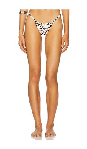 Magnolia Skimpy Printed Fixed Bikini Bottom in Ivory. - size L (also in M, S) - Indah - Modalova