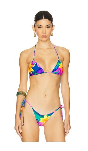 Mary Triangle Bikini Top in Blue. - size S (also in XS) - Indah - Modalova