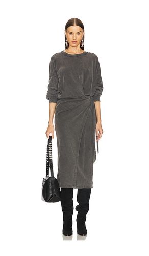 Sandrina Dress in Charcoal. - size 34/2 (also in 36/4, 38/6, 40/8) - Isabel Marant Etoile - Modalova