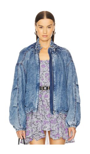 Chaqueta plume en color talla 36/4 en - Blue. Talla 36/4 (también en 38/6) - Isabel Marant Etoile - Modalova