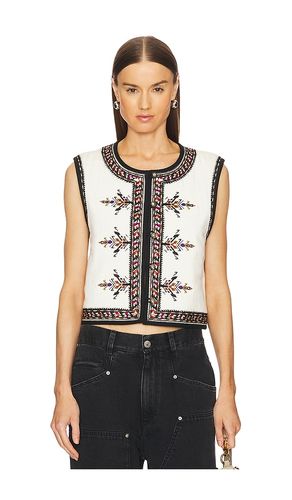 Zeana Vest in Cream. - size T0/S (also in T1/M) - Isabel Marant Etoile - Modalova