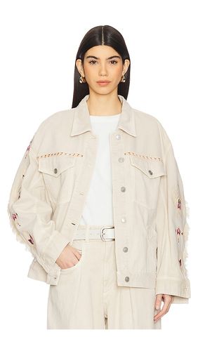 Manona Jacket in Ivory. - size 34/2 (also in 36/4, 38/6, 40/8) - Isabel Marant Etoile - Modalova