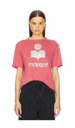 Camiseta zewel en color rosado talla S en - Pink. Talla S (también en XS) - Isabel Marant Etoile - Modalova