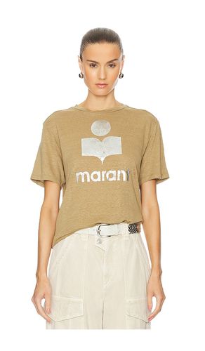 Camiseta zewel en color bronce talla L en - Tan. Talla L (también en M) - Isabel Marant Etoile - Modalova