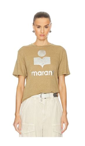 Camiseta zewel en color bronce talla S en - Tan. Talla S (también en XS) - Isabel Marant Etoile - Modalova