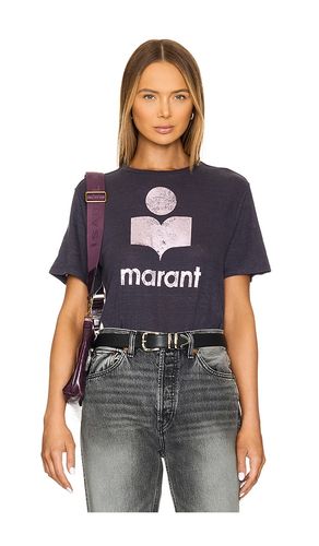 Zewel Graphic Tee in Purple. - size M (also in S, XL, XS) - Isabel Marant Etoile - Modalova