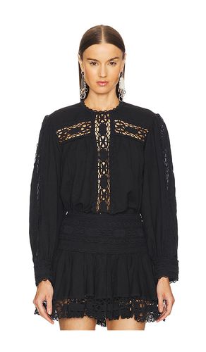 Blusa manga larga valmira en color talla 36/4 en - Black. Talla 36/4 (también en 38/6, 40/8) - Isabel Marant Etoile - Modalova