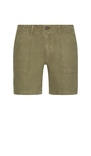 Brigade Herringbone Shorts in Army. - size 30 (also in 31, 32, 33, 34) - Iron & Resin - Modalova