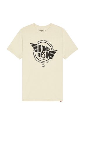 Wing Tee in Cream. - size L (also in M, S) - Iron & Resin - Modalova