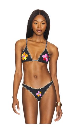 The String Bead Bikini Top in Black. - size L (also in M, S) - It's Now Cool - Modalova