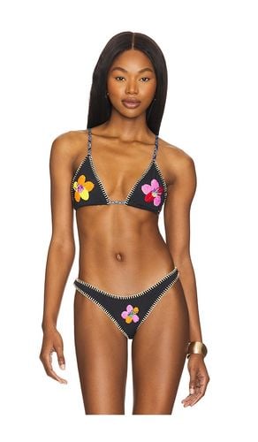 The String Bead Bikini Top in Black. - size M (also in S) - It's Now Cool - Modalova