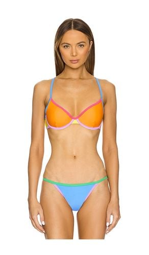 The Duo Demi Bikini Top in Orange. - size L (also in M, S, XS) - It's Now Cool - Modalova