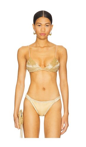 Bralette Top in Metallic Gold. - size L (also in XL, XS) - It's Now Cool - Modalova