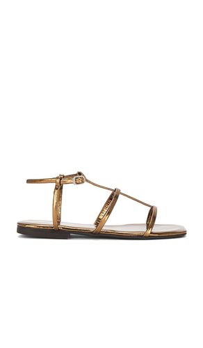 Corinth Sandal in Metallic Bronze. - size 10 (also in 11, 6, 7, 8, 9) - Jeffrey Campbell - Modalova