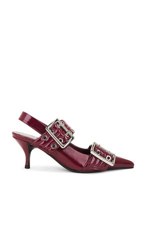 Timely Pumps in Burgundy. - size 6 (also in 8, 8.5, 9.5) - Jeffrey Campbell - Modalova