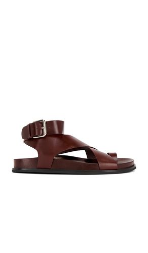 Hvar Sandal in Brown. - size 10 (also in 6.5, 7, 7.5, 8, 8.5, 9.5) - Jeffrey Campbell - Modalova