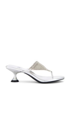 Chainmail Sandals in Metallic Silver. - size 10 (also in 11, 6, 6.5, 7, 7.5, 8, 8.5, 9) - Jeffrey Campbell - Modalova