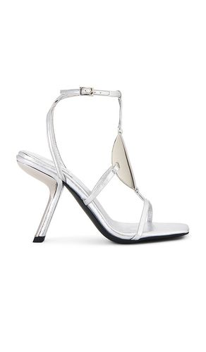 Calanthe Heels in Metallic Silver. - size 7 (also in 8) - Jeffrey Campbell - Modalova