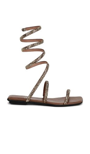 Slinked Sandals in Metallic Bronze. - size 6 (also in 7, 7.5, 8, 8.5, 9) - Jeffrey Campbell - Modalova