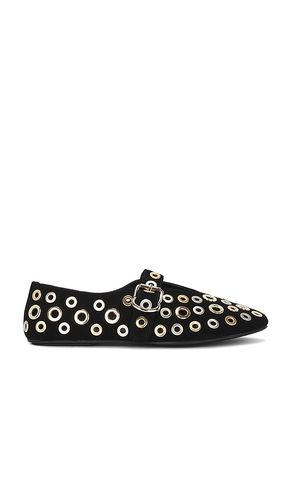 Holed Flat in Black. - size 6 (also in 6.5, 7.5, 8.5) - Jeffrey Campbell - Modalova