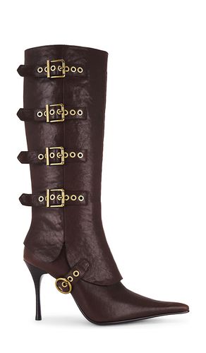 Corseted Boot in Brown. - size 10 (also in 6, 6.5, 7, 7.5, 8, 8.5, 9.5) - Jeffrey Campbell - Modalova