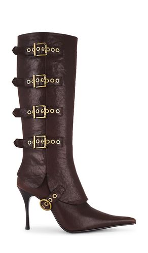 Corseted Boot in Brown. - size 6 (also in 6.5, 7, 7.5, 8, 8.5, 9.5) - Jeffrey Campbell - Modalova