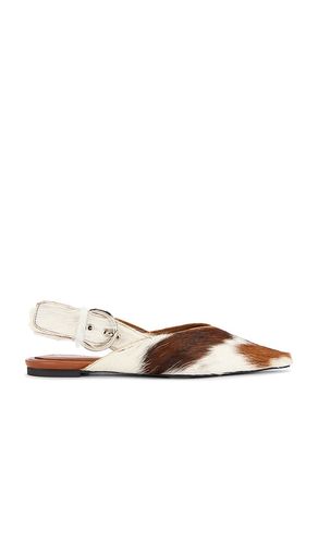 Scone-F Flat in White. - size 10 (also in 6, 6.5, 7, 7.5, 8, 8.5, 9.5) - Jeffrey Campbell - Modalova