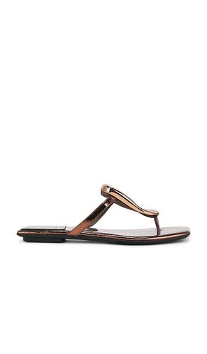 Linques Sandals in Metallic Bronze. - size 6 (also in 6.5, 7, 7.5, 8, 8.5, 9) - Jeffrey Campbell - Modalova