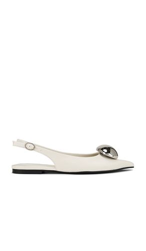 Tactful Flats in Cream. - size 10 (also in 6, 6.5, 7, 8, 8.5, 9, 9.5) - Jeffrey Campbell - Modalova