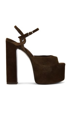 Ever-last Sandal in Chocolate. - size 10 (also in 8, 8.5, 9, 9.5) - Jeffrey Campbell - Modalova