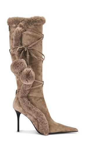 Chilly Boot in Grey. - size 10 (also in 6, 6.5, 7, 7.5, 8, 8.5, 9, 9.5) - Jeffrey Campbell - Modalova