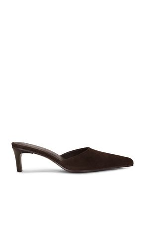 Claudina Mule Pump in Chocolate. - size 6 (also in 6.5, 7, 8, 8.5, 9, 9.5) - Jeffrey Campbell - Modalova