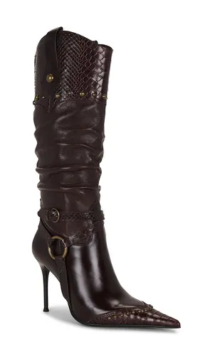 Headturner Boot in Chocolate. - size 10 (also in 6, 6.5, 7, 8, 8.5, 9, 9.5) - Jeffrey Campbell - Modalova