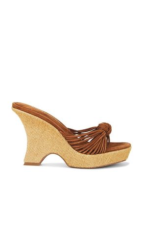 Shockweave Platform Sandal in Brown. - size 8 (also in 8.5, 9) - Jeffrey Campbell - Modalova