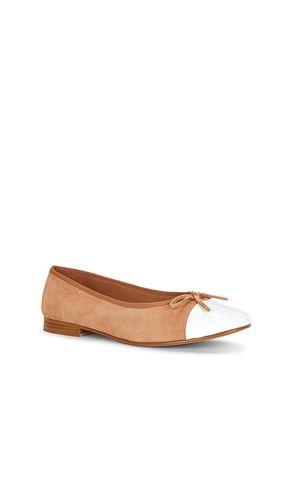 Arabesque Flat in Tan. - size 10 (also in 6, 6.5, 7, 7.5, 8, 8.5, 9, 9.5) - Jeffrey Campbell - Modalova
