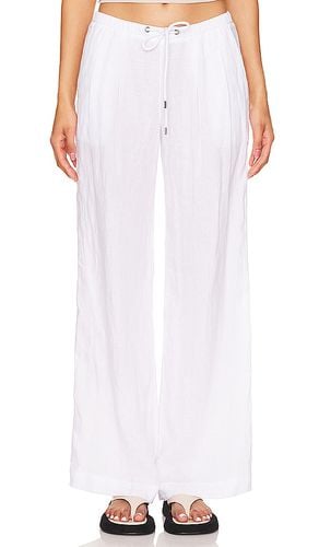 Wide Leg Relaxed Linen Pant in . Taglia 1/S - James Perse - Modalova