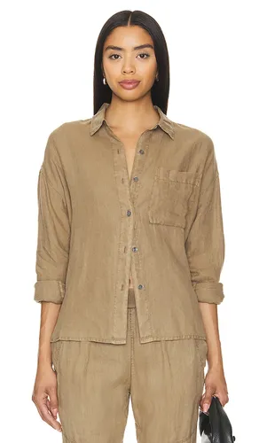 Oversized Shirt in Olive. - size 1/S (also in 2/M, 4/XL) - James Perse - Modalova