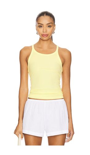 Ribbed Cami Tank Top in Yellow. - size 0 (also in 1) - James Perse - Modalova