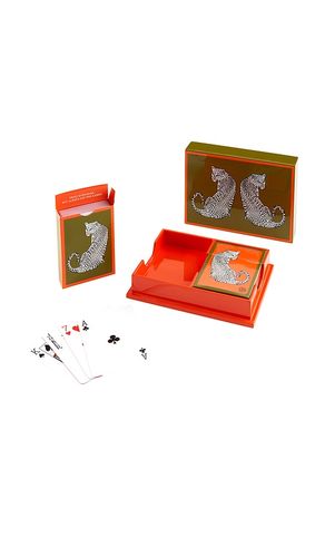 Juego de cartas card set en color naranja talla all - Jonathan Adler - Modalova