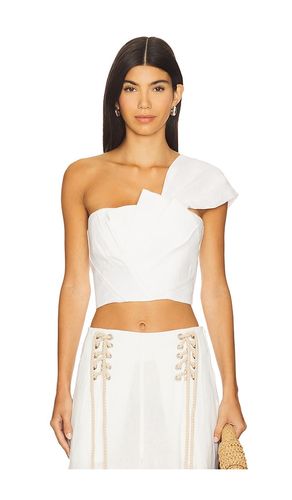 Opal Top in White. - size L (also in M, S, XL, XS) - JBQ - Modalova