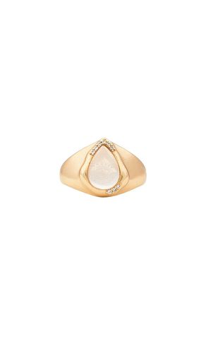 Eye ring en color oro metálico talla 7 en - Metallic Gold. Talla 7 (también en 6, 8) - Joy Dravecky Jewelry - Modalova