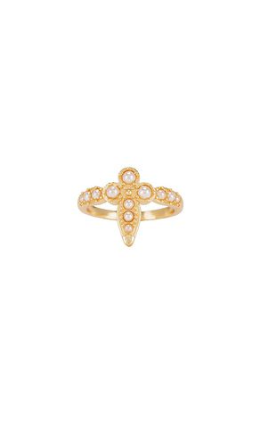 Athena Cross Ring in . Size 7, 8 - Joy Dravecky Jewelry - Modalova