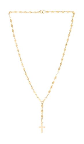 Slay All Day Lariat Necklace in Metallic - Joy Dravecky Jewelry - Modalova